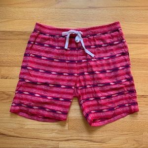 Bonobos Red Knit Aztec Shorts